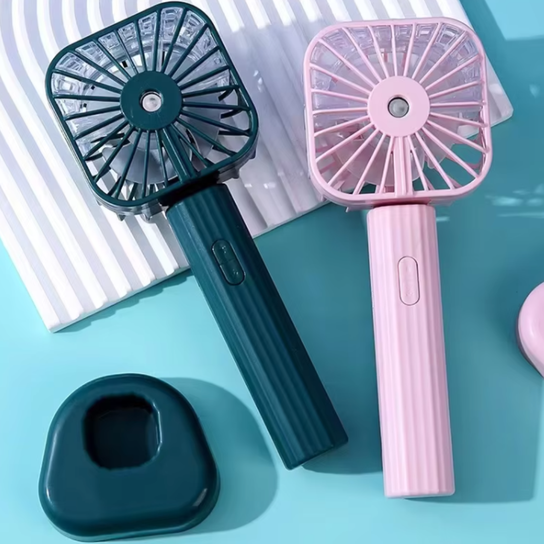 Mini Portable Rechargeable Fan – গরমে ঠাণ্ডা হাওয়ার সেরা সঙ্গী | MAR Mart