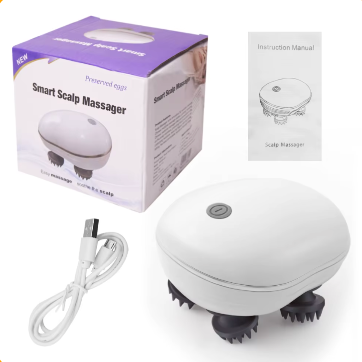 Smart Scalp Massager – চুল পড়া বন্ধ, নতুন চুল গজানো ও স্ট্রেস মুক্তির স্মার্ট উপায়