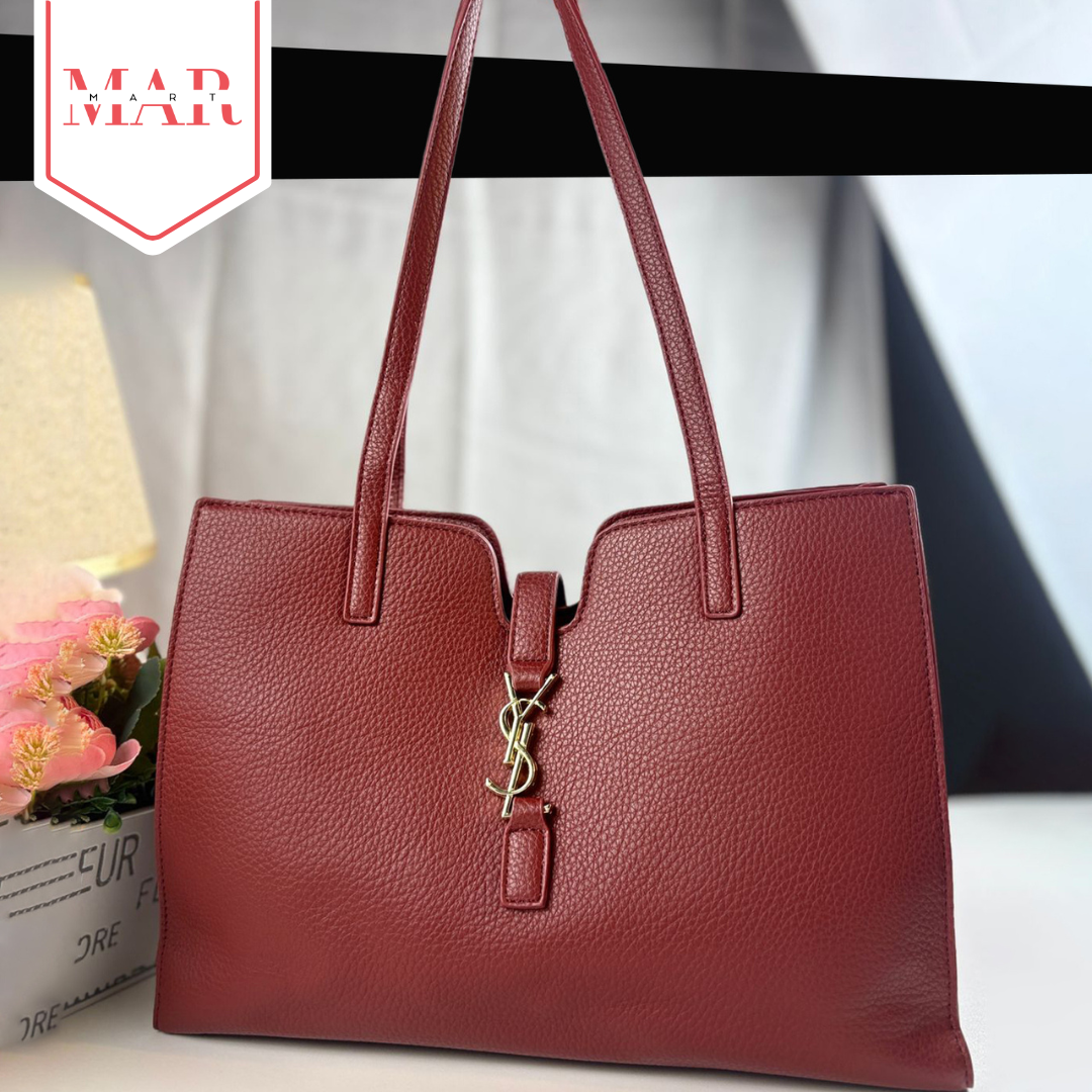 Beautix Premium Y*L Shoulder Bag – (Red / Black / Beige)