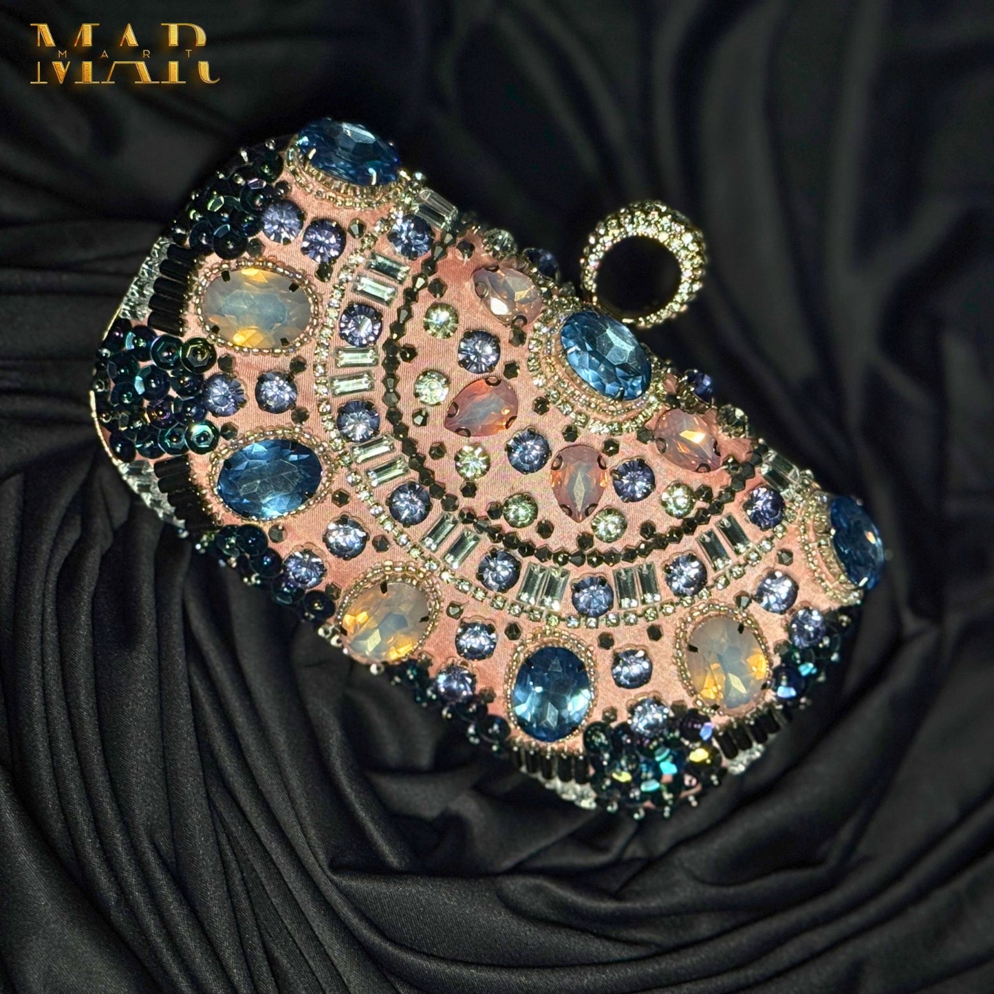 Big Stone Purse – Luxury Crystal Clutch