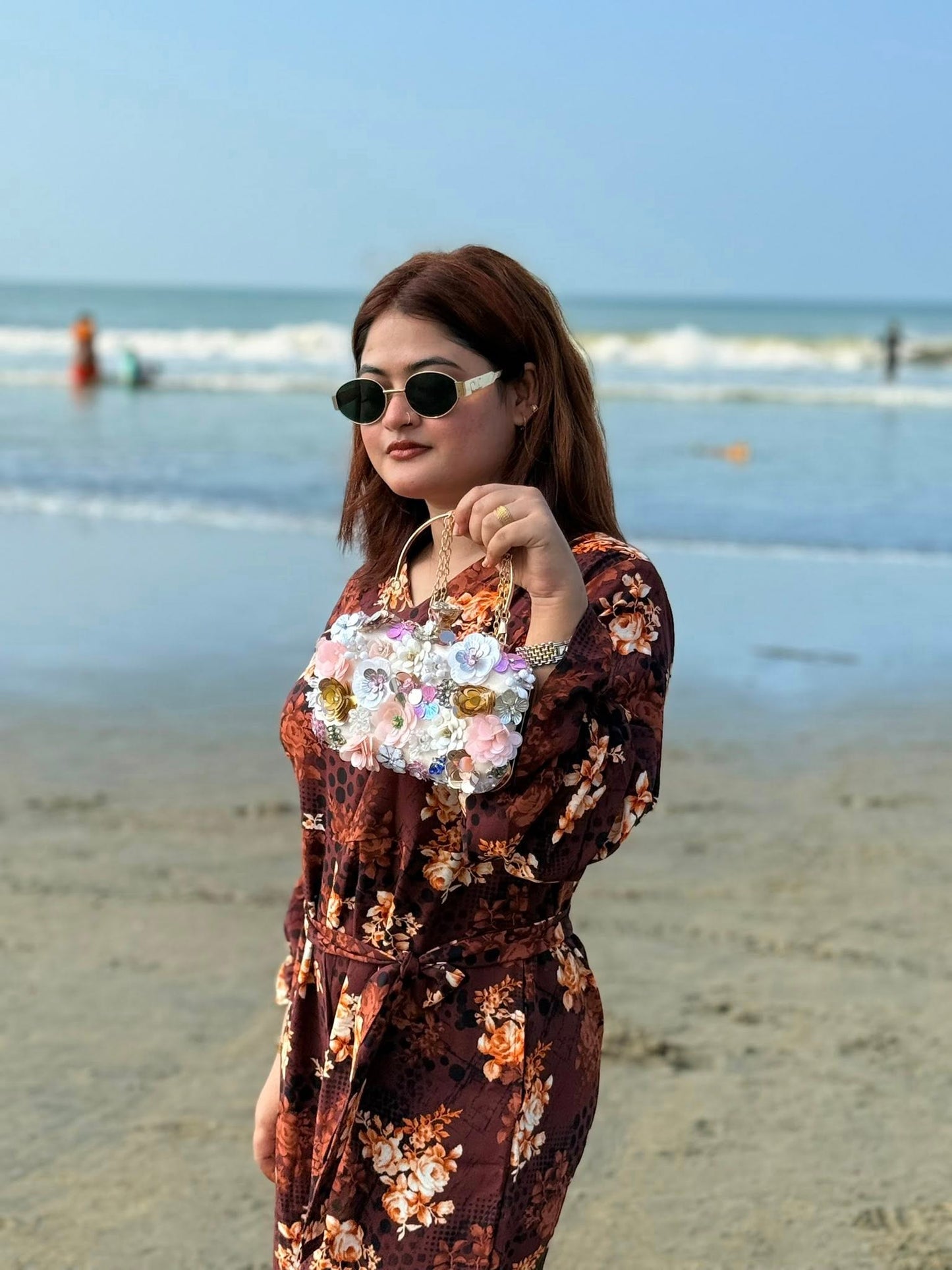 Wedding Purse with Long Chain