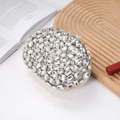 All Over Stone Purse – Luxury Stone Purse for Party & Wedding