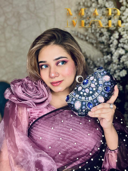 Big Stone Purse – Luxury Crystal Clutch